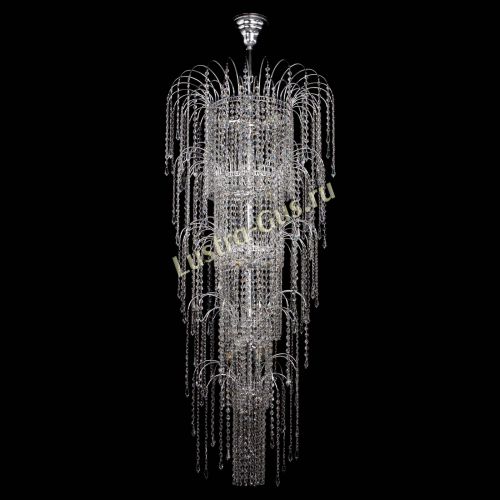 Люстра Каскад Винтовой в Симферополе Гусь Хрустальный
