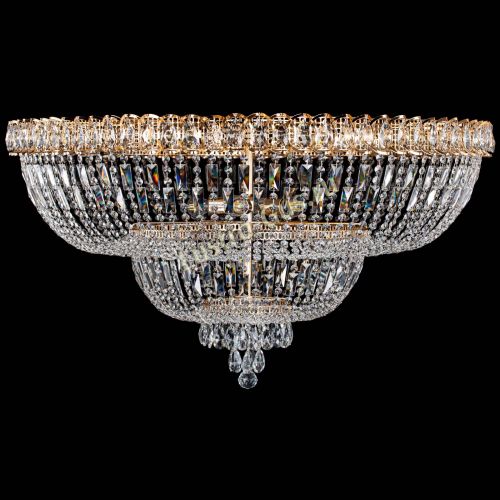 Люстра Хрустальный Каскад №17 с пластинками в Симферополе Гусь Хрустальный