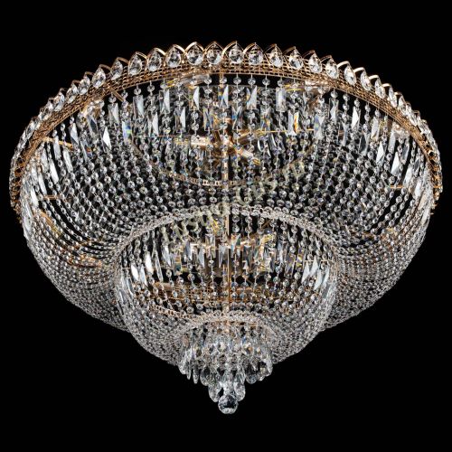 Люстра Хрустальный Каскад №17 с пластинками в Симферополе Гусь Хрустальный