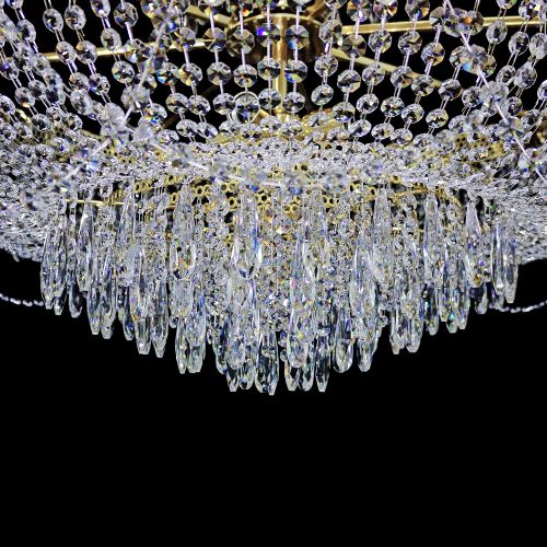 Люстра Хрустальный Каскад №12 Королевский в Симферополе Гусь Хрустальный