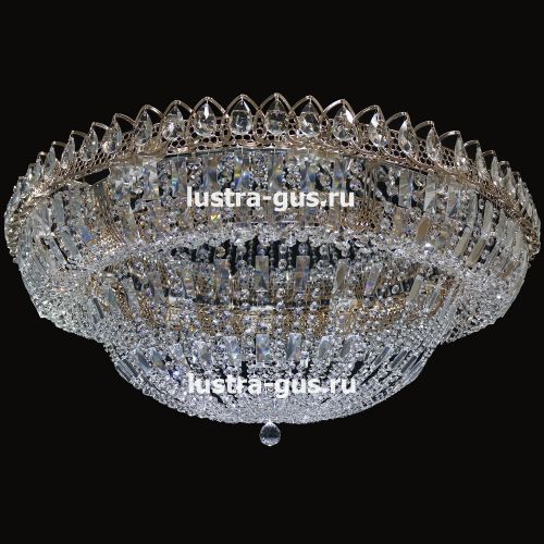 Люстра Кольцо Купол Пластинка 1000 мм в Симферополе Гусь Хрустальный