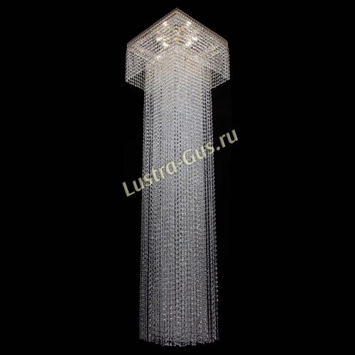 Люстра Колонна Квадрат Длинный в Симферополе Гусь Хрустальный