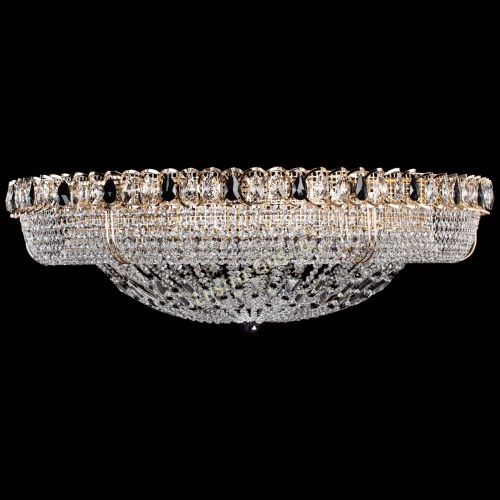 Люстра Кольцо Классика №12 черная в Симферополе Гусь Хрустальный