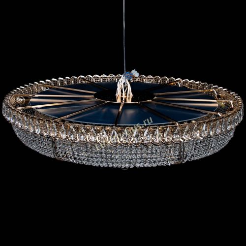 Люстра Кольцо Классика №12 розовая в Симферополе Гусь Хрустальный