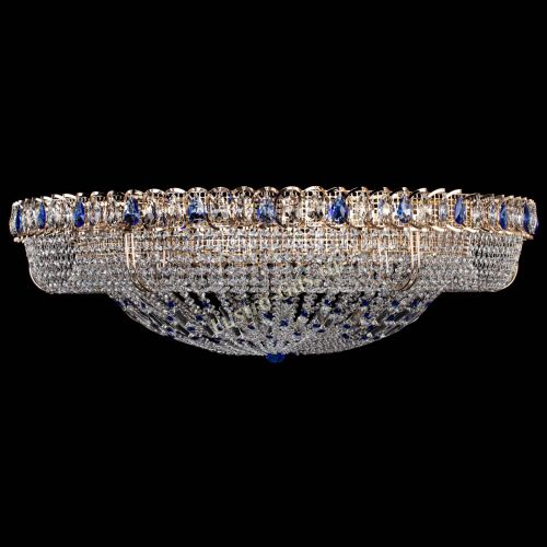 Люстра Кольцо Классика №12 синяя в Симферополе Гусь Хрустальный