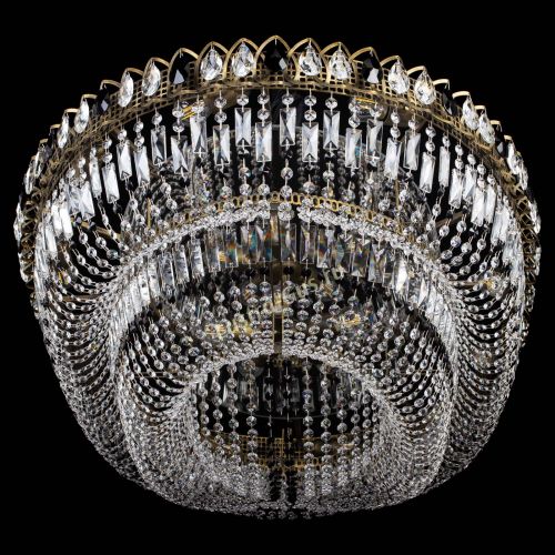 Люстра Кольцо Овал №17 под бронзу черная в Симферополе Гусь Хрустальный