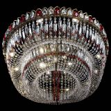 Люстра Кольцо Овал №17 под бронзу красная в Симферополе