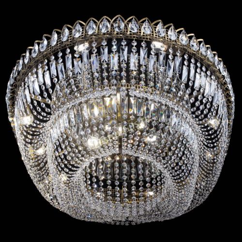 Люстра Кольцо Овал №17 под бронзу в Симферополе Гусь Хрустальный