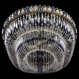 Люстра Кольцо Овал №17 под бронзу синяя в Симферополе