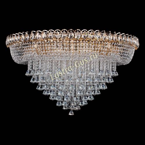 Люстра Кольцо Пирамида Конус 1000 мм в Симферополе Гусь Хрустальный