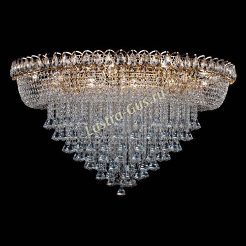 Люстра Кольцо Пирамида Конус 1000 мм в Симферополе Гусь Хрустальный