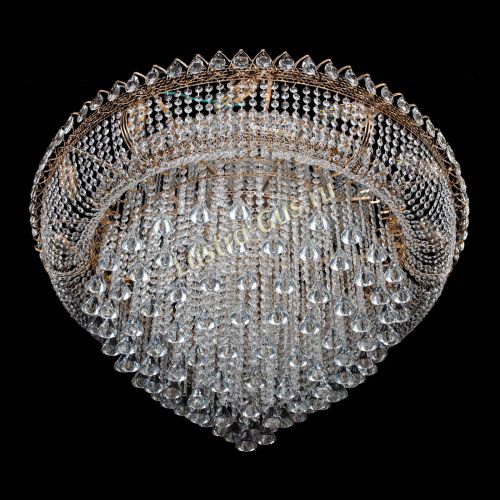 Люстра Кольцо Пирамида Конус 1000 мм в Симферополе Гусь Хрустальный