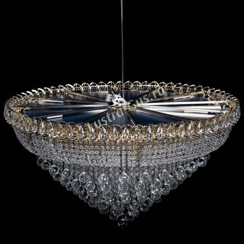 Люстра Кольцо Пирамида Шар 40 большая в Симферополе Гусь Хрустальный