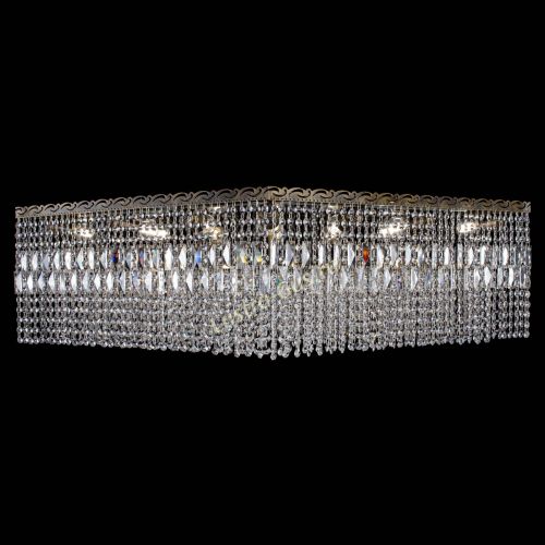 Люстра Квадрат 800 мм под бронзу в Симферополе Гусь Хрустальный