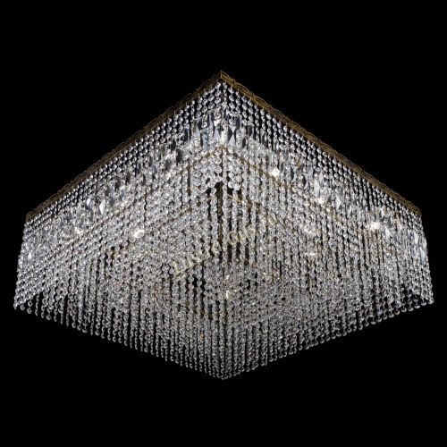 Люстра Квадрат 800 мм под бронзу в Симферополе Гусь Хрустальный