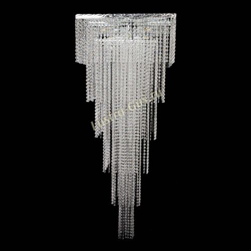 Люстра Квадрат Каскад №8 в Симферополе Гусь Хрустальный