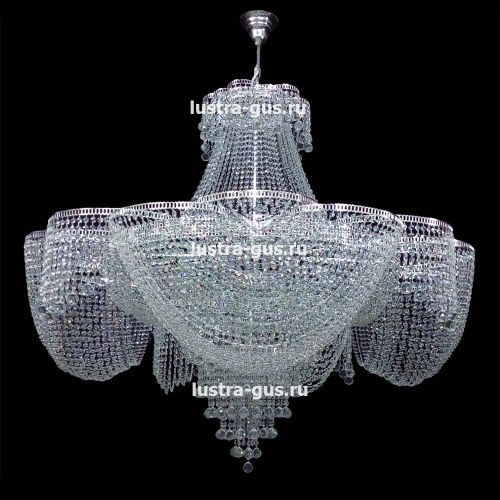 Люстра Лотос Пион в Симферополе Гусь Хрустальный