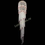 Люстра Милан каскад шар красный в Симферополе