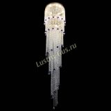 Люстра Милан каскад шар синий в Симферополе