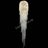 Люстра Милан каскад шар зеленый в Симферополе