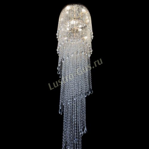 Люстра Милан каскад журавлик в Симферополе Гусь Хрустальный