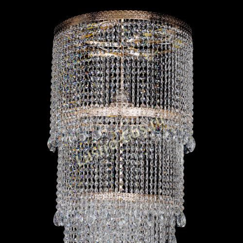 Люстра Милан каскад журавлик в Симферополе Гусь Хрустальный