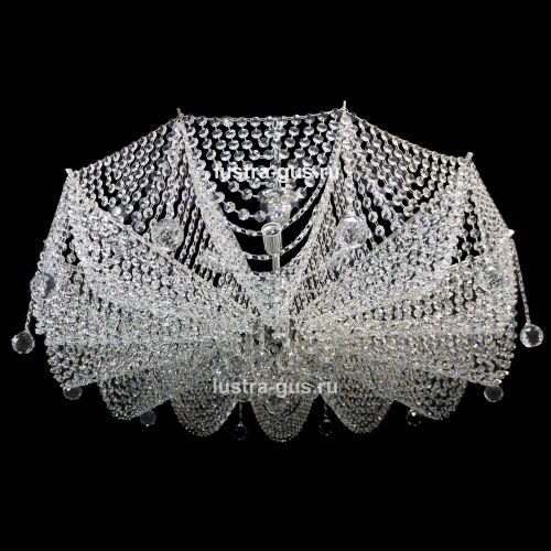 Люстра Марина с нарядом Вуаль в Симферополе Гусь Хрустальный