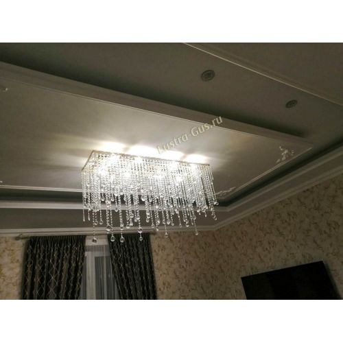 Люстра Прямоугольник №2 в Симферополе Гусь Хрустальный