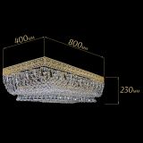 Люстра Прямоугольник Италия №8 в Симферополе