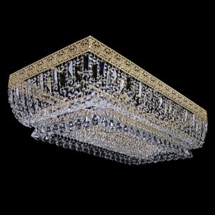 Люстра хрустальная Прямоугольник Италия №8