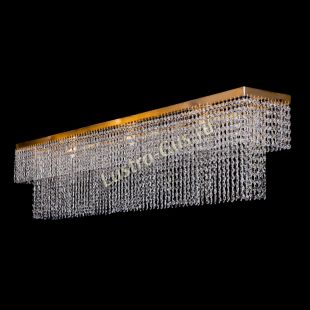 Люстра хрустальная Прямоугольник Капель