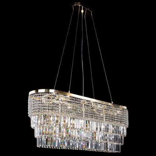 Люстра Прямоугольник Сигма №14 пластинка в Симферополе Гусь Хрустальный