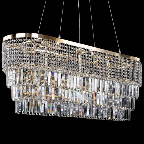 Люстра Прямоугольник Сигма №14 пластинка в Симферополе Гусь Хрустальный