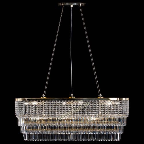 Люстра Прямоугольник Сигма №14 пластинка в Симферополе Гусь Хрустальный