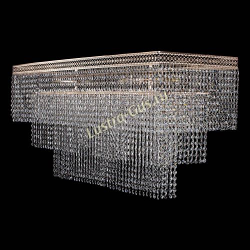 Люстра Прямоугольник Венеция №8 в Симферополе Гусь Хрустальный