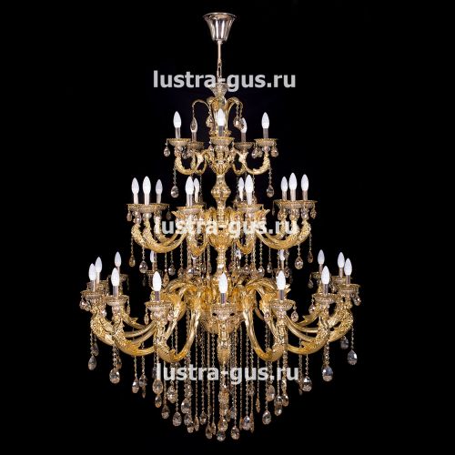 Люстра Венера золото № 30 в Симферополе Гусь Хрустальный
