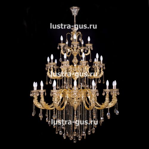 Люстра Венера золото № 30 в Симферополе Гусь Хрустальный