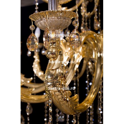 Люстра Венера золото № 30 в Симферополе Гусь Хрустальный
