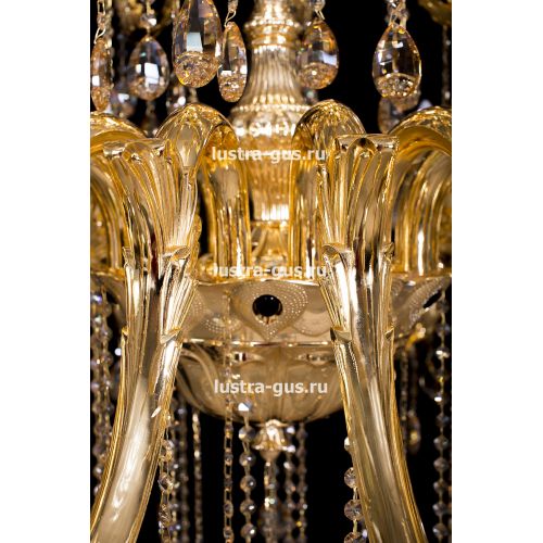 Люстра Венера золото № 30 в Симферополе Гусь Хрустальный