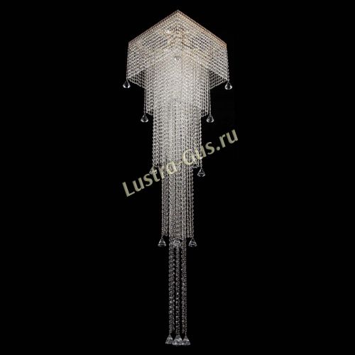 Люстра Венеция Квадрат пирамида с конусами в Симферополе Гусь Хрустальный