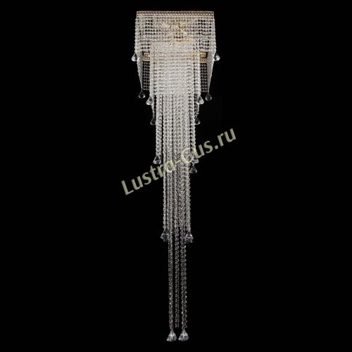 Люстра Венеция Квадрат пирамида с конусами в Симферополе Гусь Хрустальный