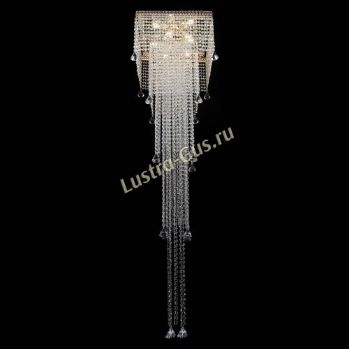 Люстра Венеция Квадрат пирамида с конусами в Симферополе Гусь Хрустальный