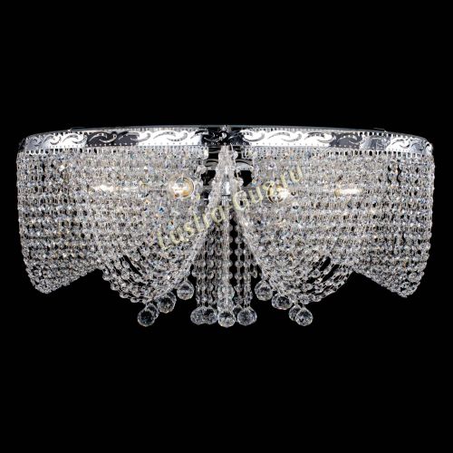 Люстра Виктория шар большая в Симферополе Гусь Хрустальный