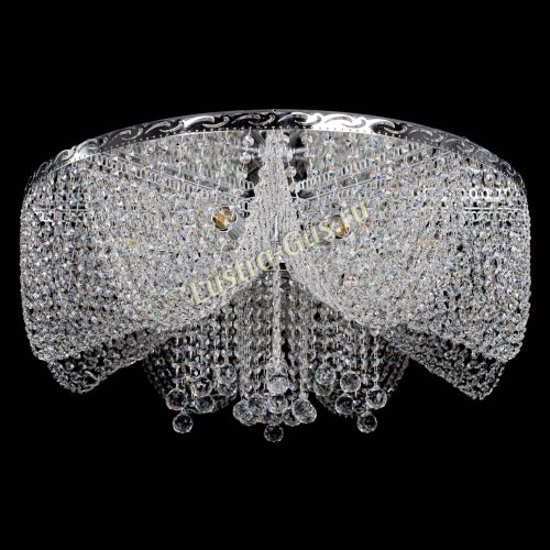 Люстра Виктория шар большая в Симферополе Гусь Хрустальный