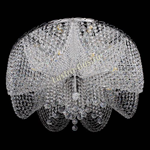 Люстра Виктория шар большая в Симферополе Гусь Хрустальный