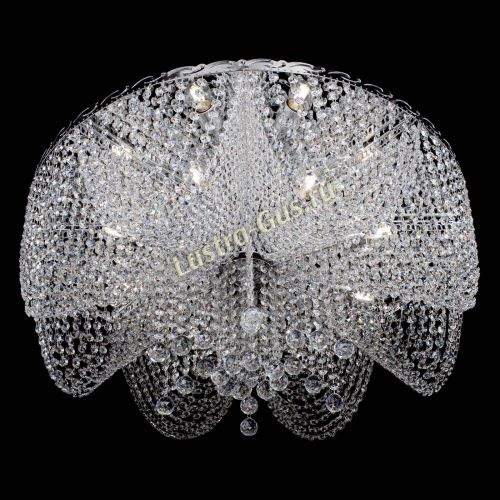 Люстра Виктория шар большая в Симферополе Гусь Хрустальный