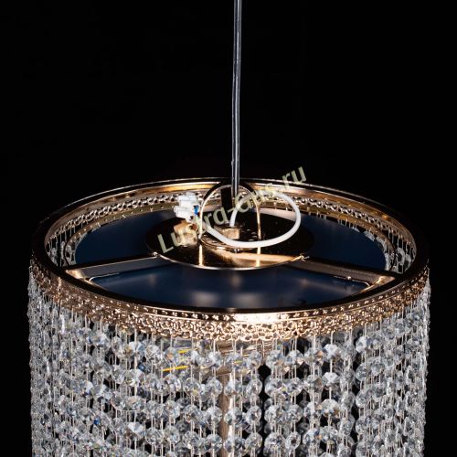 Люстра Винтаж Каскад №7 в Симферополе Гусь Хрустальный