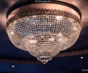 Люстра Водопад камень обтикон в Симферополе отзыв и фото покупателя