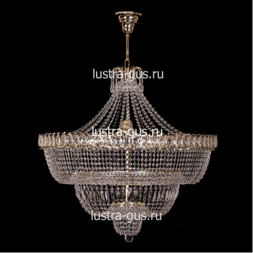 Люстра Водопад большой с подвесом в Симферополе Гусь Хрустальный