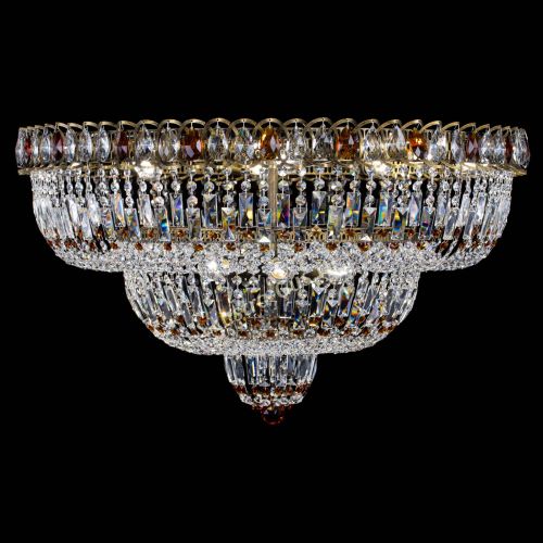 Люстра Водопад Обтикон №15 под бронзу чайная в Симферополе Гусь Хрустальный